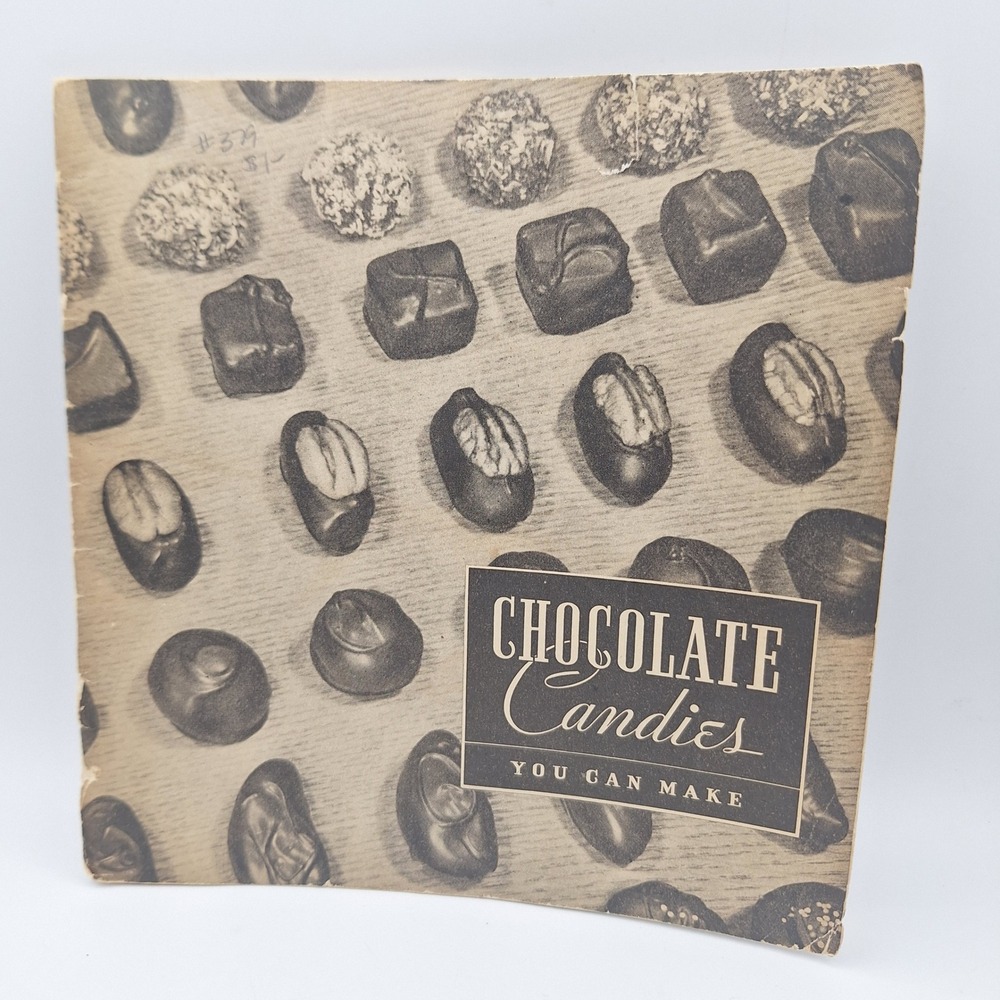 Chocolate Candies You Can Make General Foods Walter‎ Baker 1936 Recipe Booklet